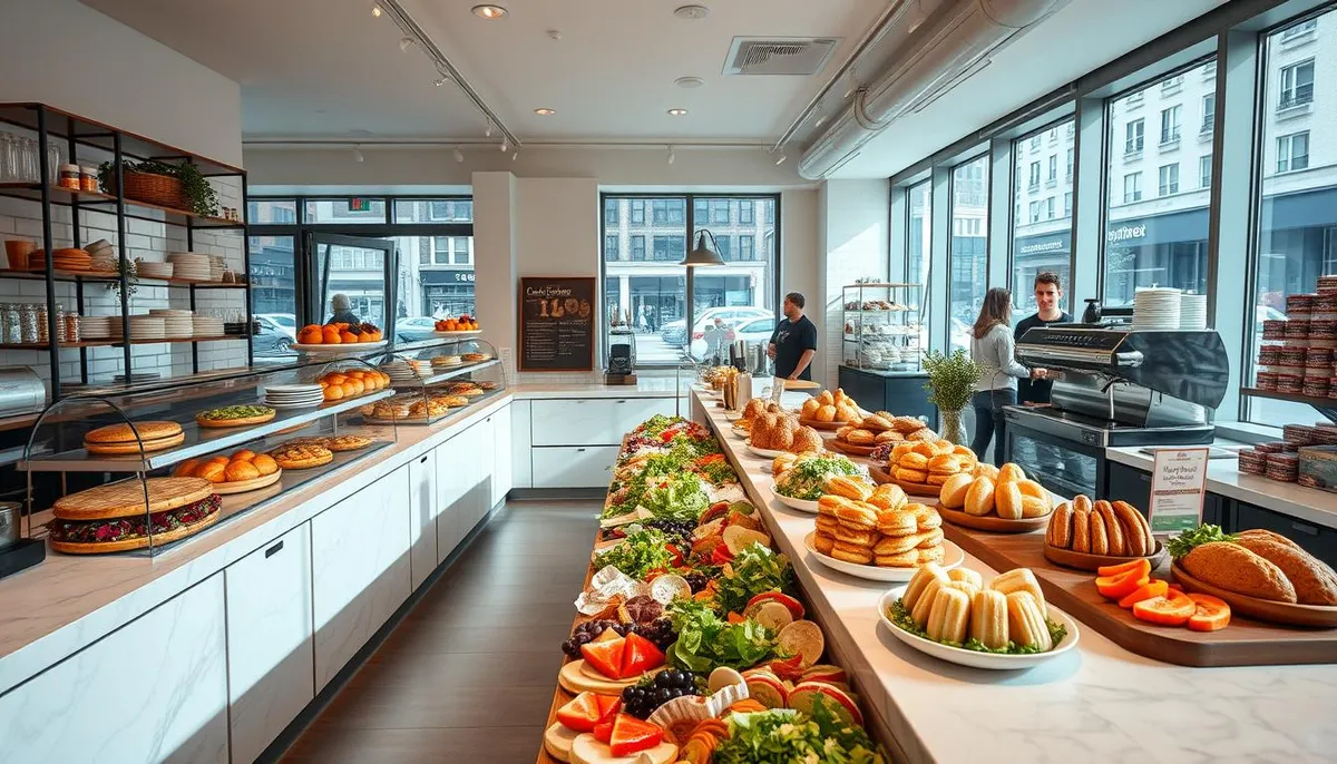 grab-and-go gourmet deli