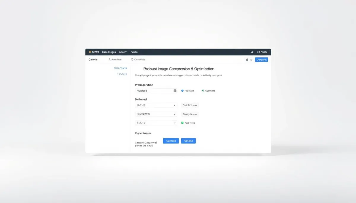 image compression tool interface