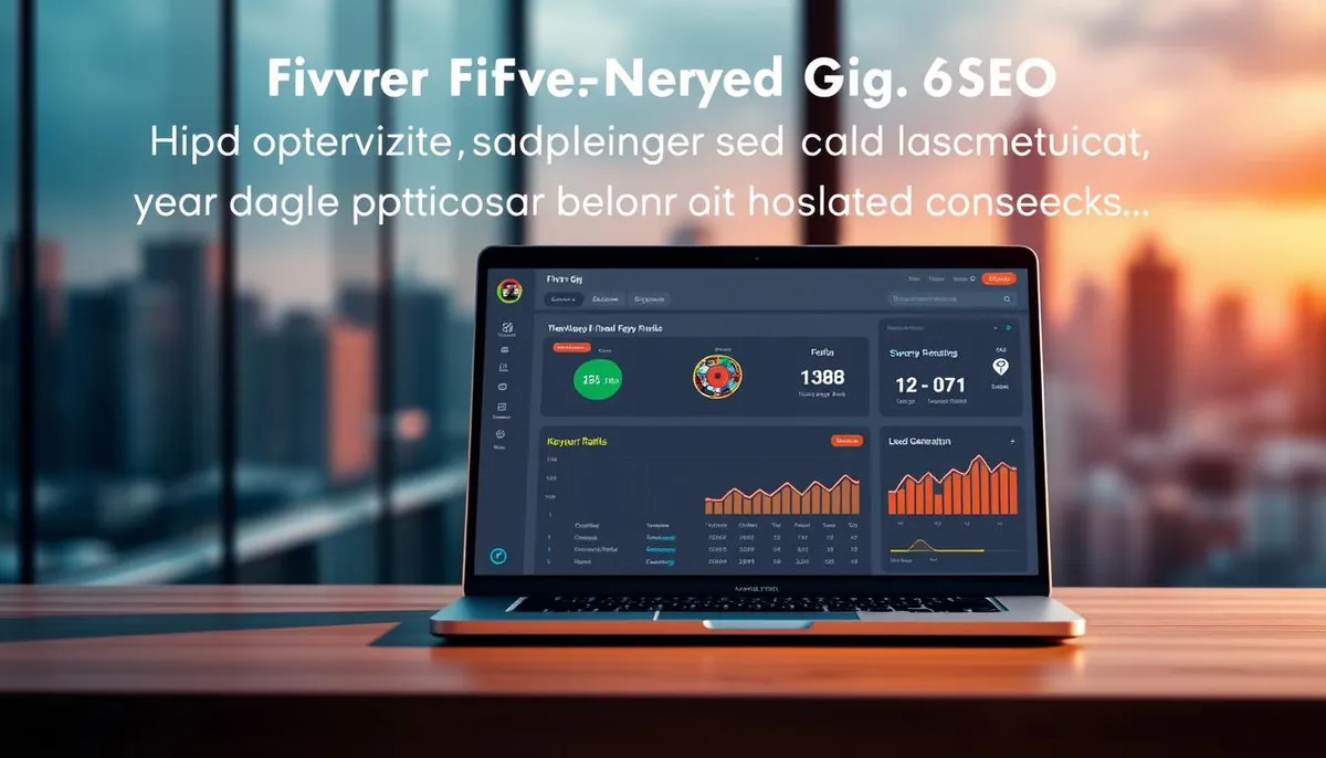 fiverr gig seo tool dashboard