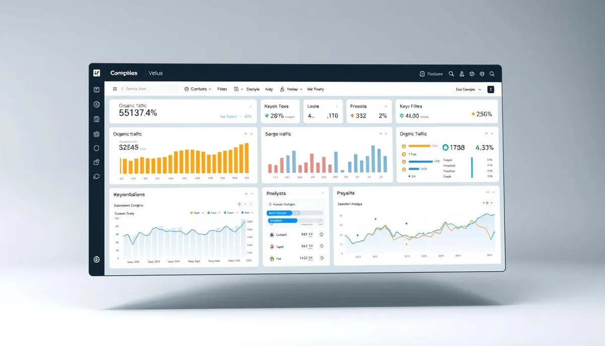 data-driven SEO tools dashboard