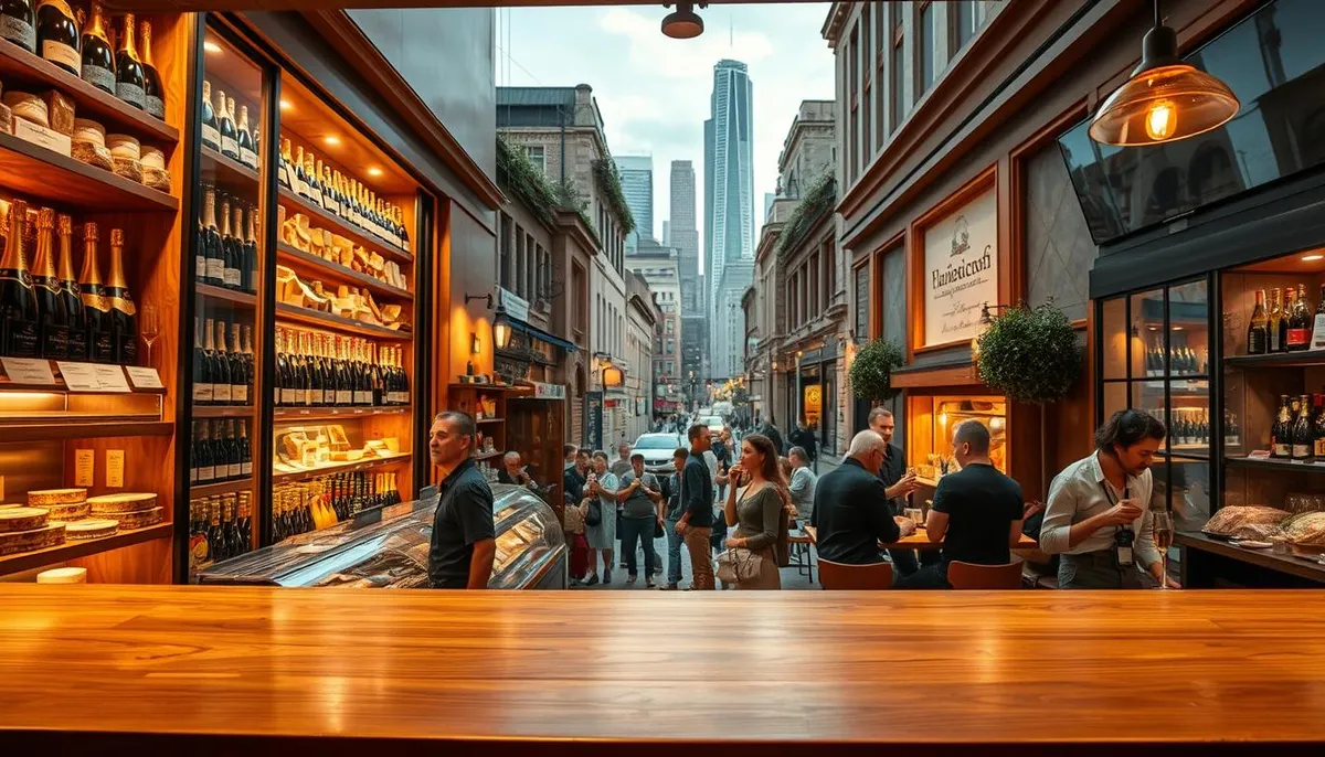 champagne deli
