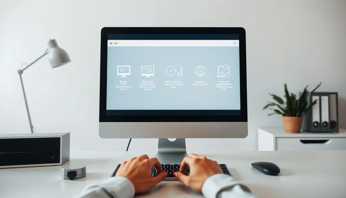 automated website setup steps