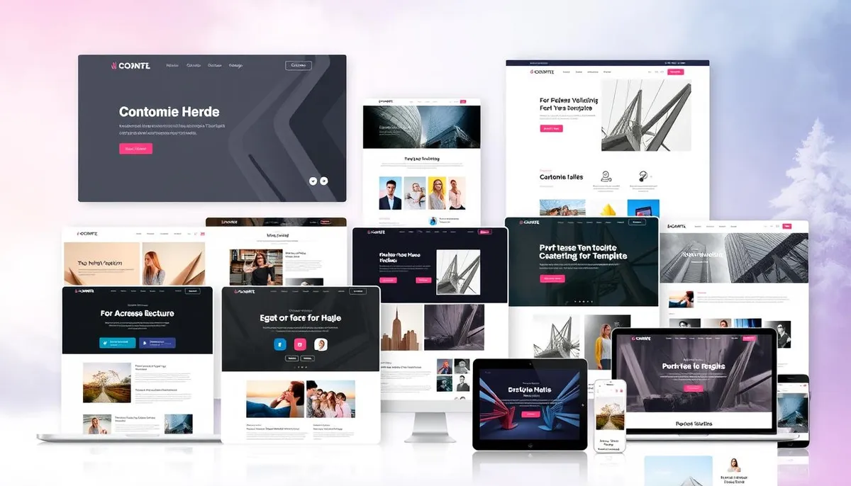 customizable website templates