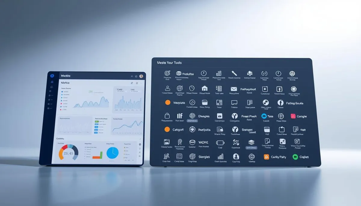 website analysis tools interface