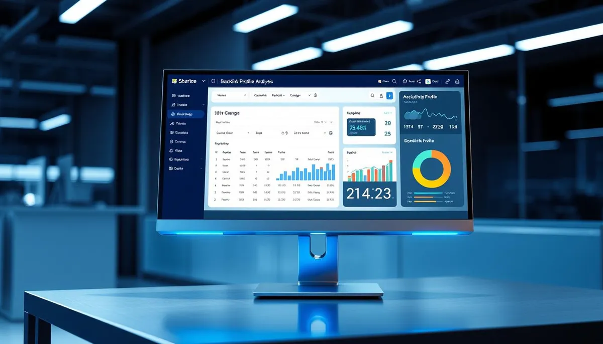 backlink profile analysis dashboard