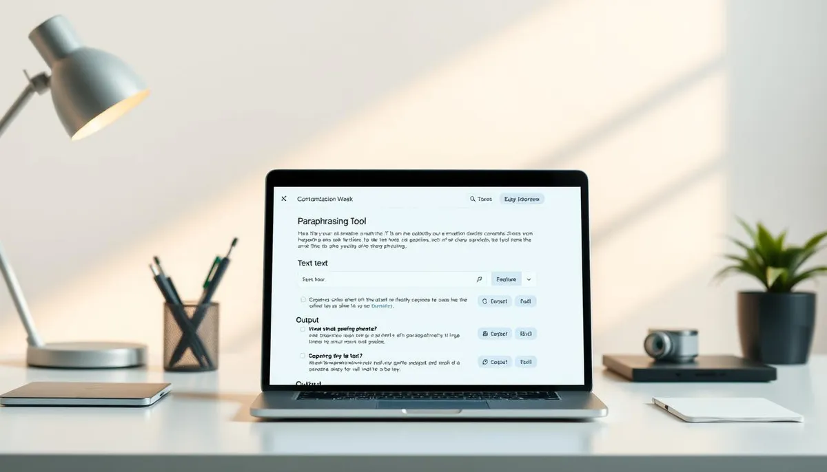 Small SEO Tools paraphrasing tool features
