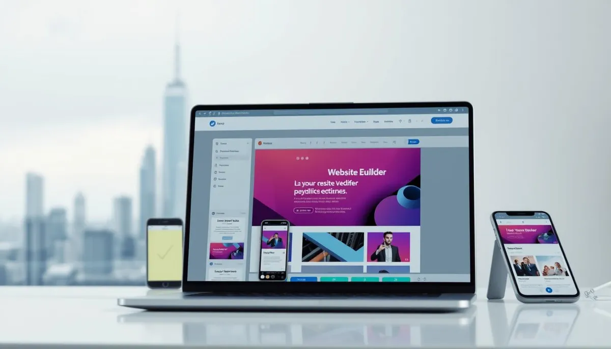 AI website builder platform