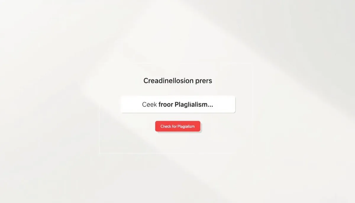 online plagiarism checker interface