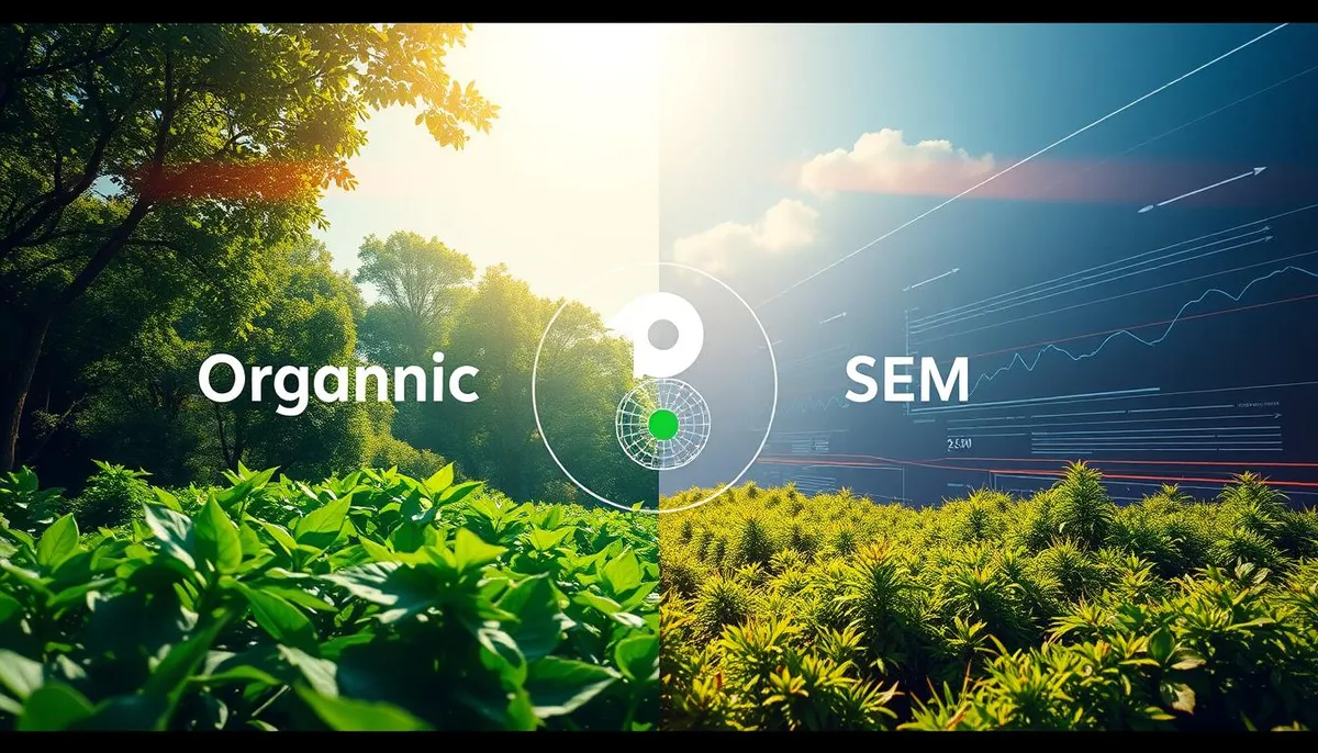 organic vs paid strategies