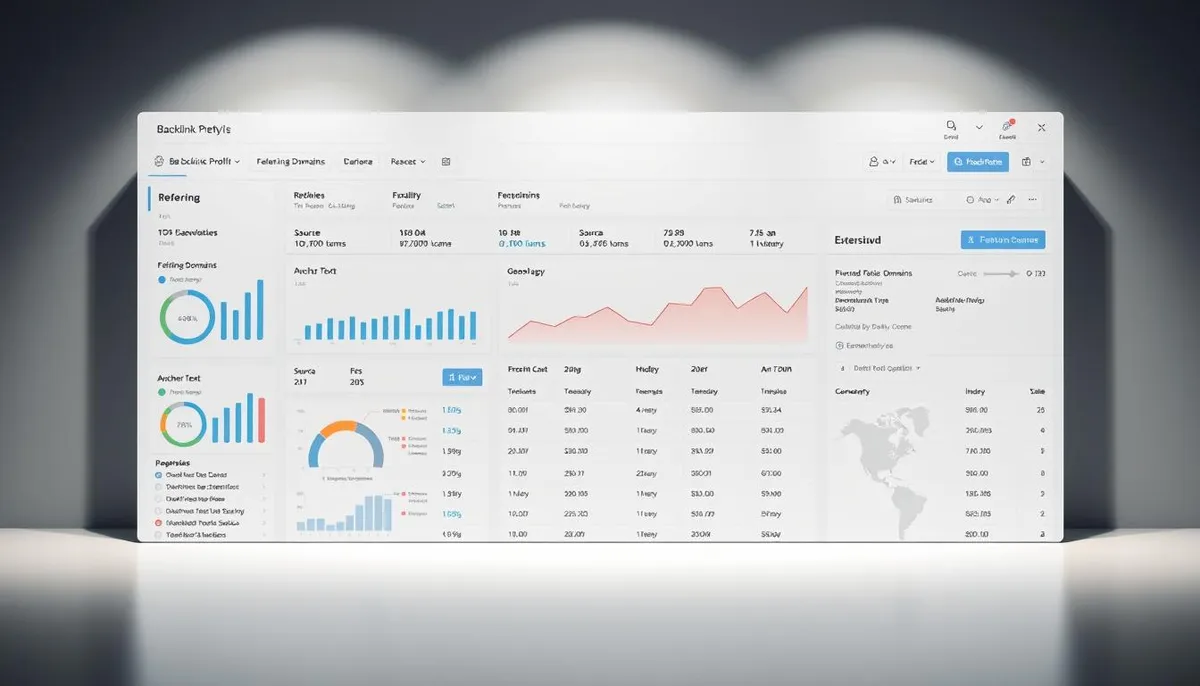 backlink profile analysis dashboard