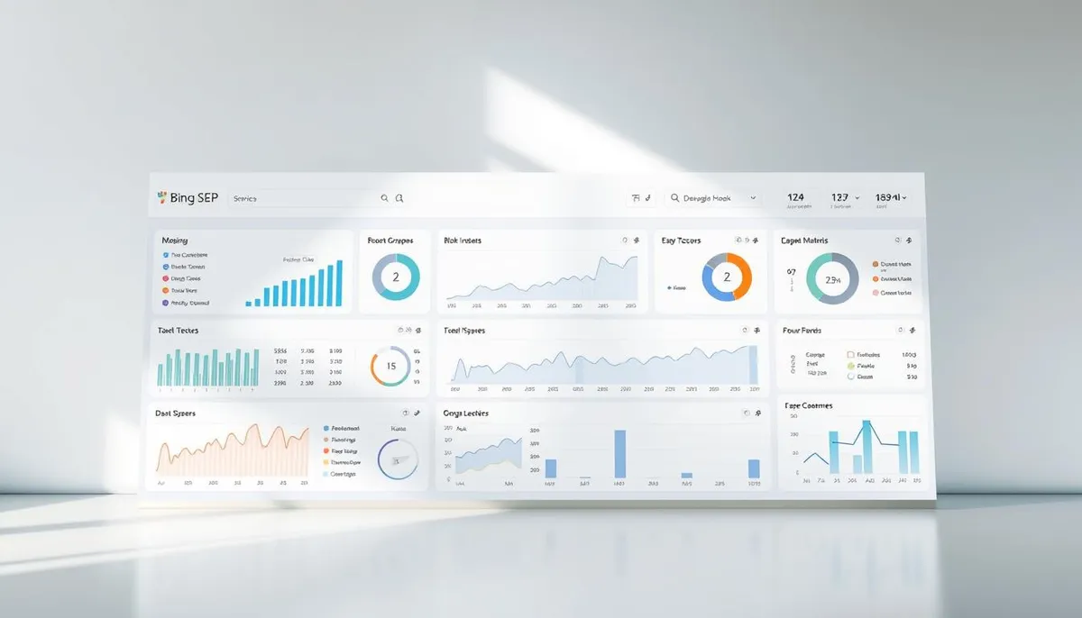 bing serp tool dashboard interface