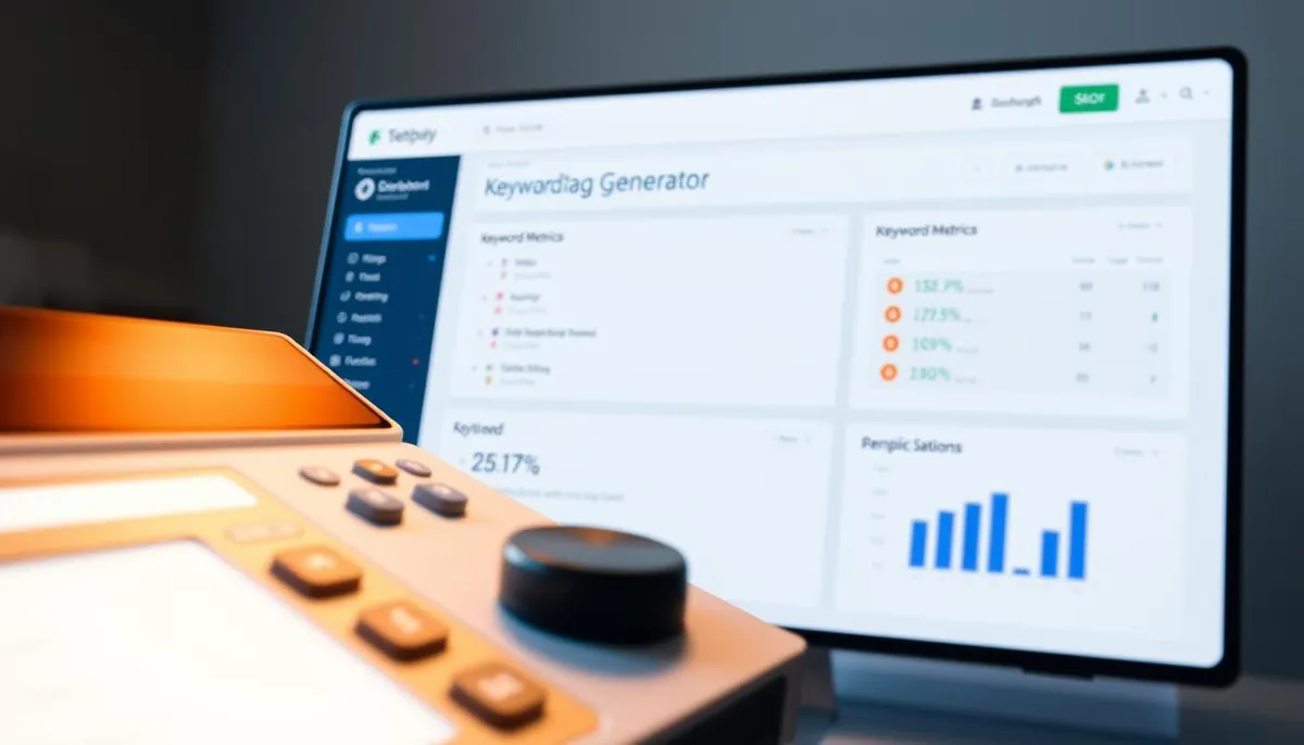 seo tools tag generator dashboard