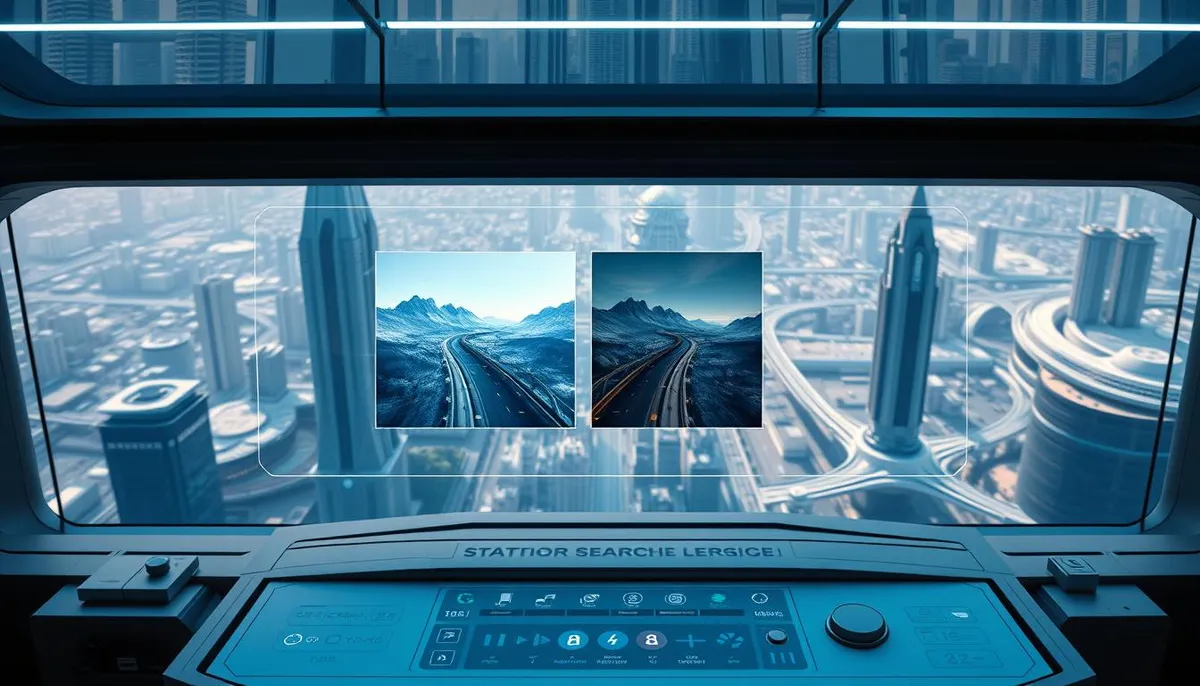 Major search engine integration for image comparison