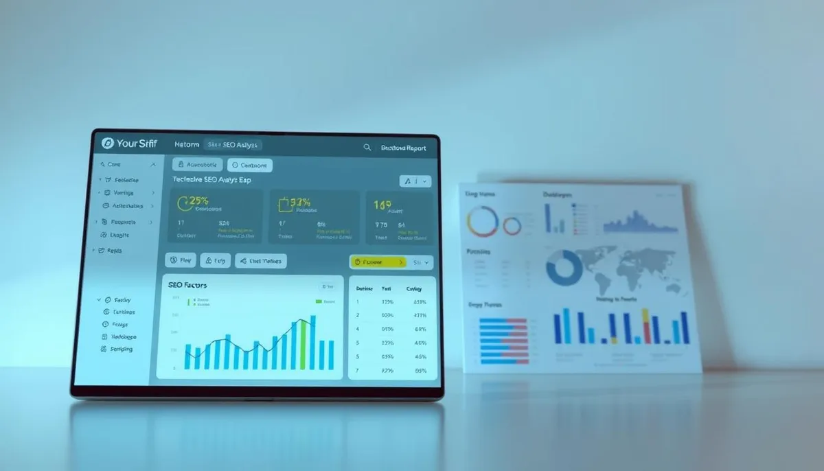 free website seo analysis tools interface