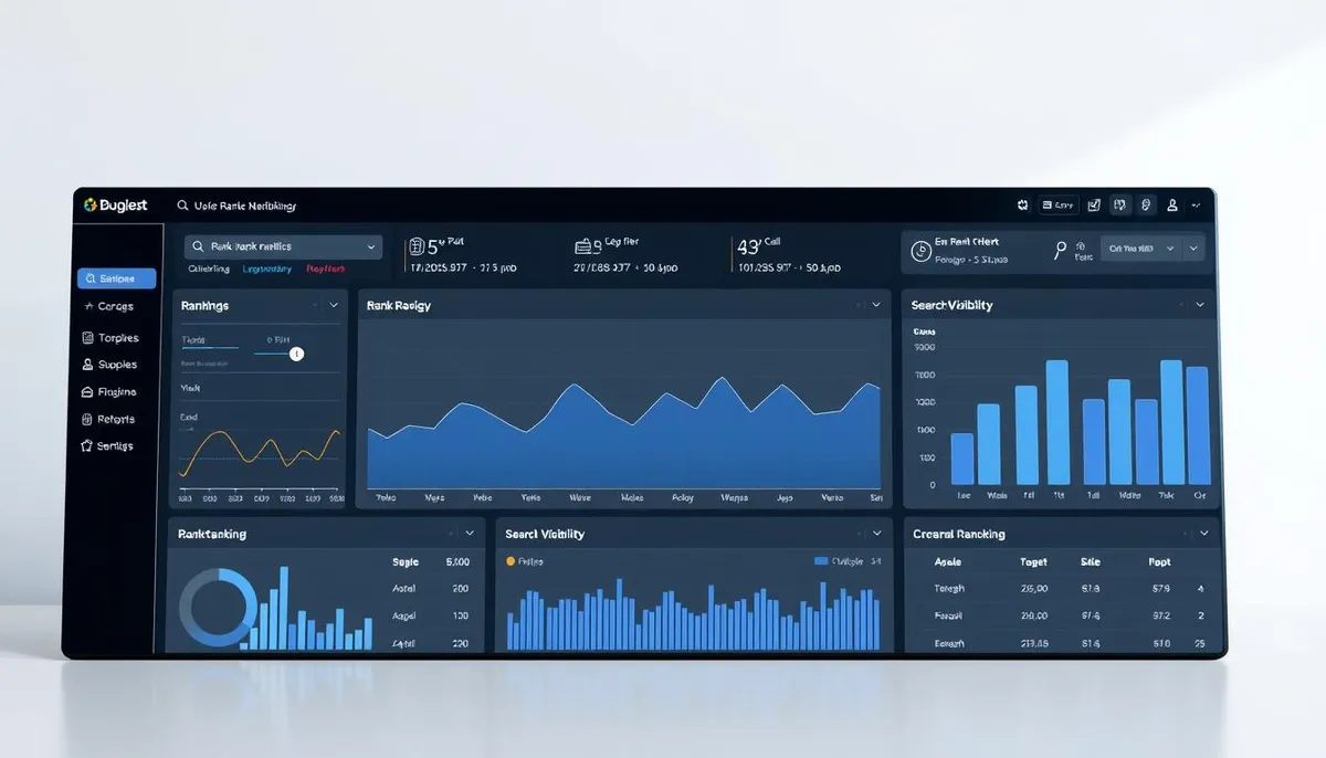 rank tracking tools dashboard