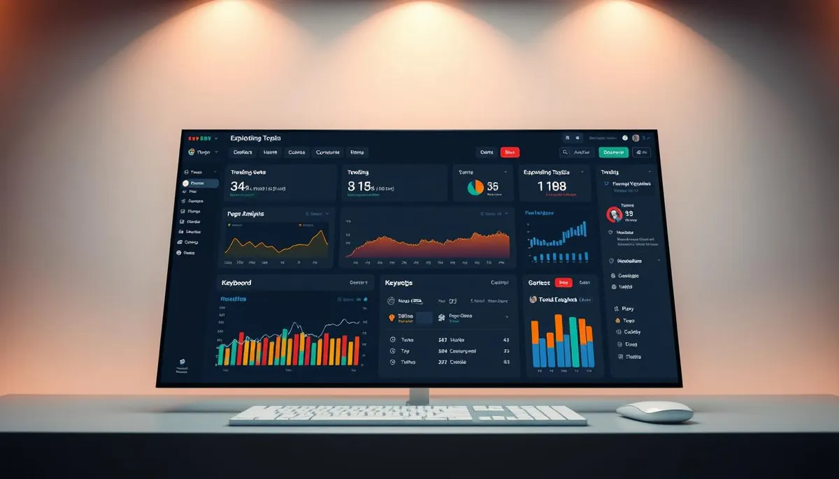 Exploding Topics SEO tool interface