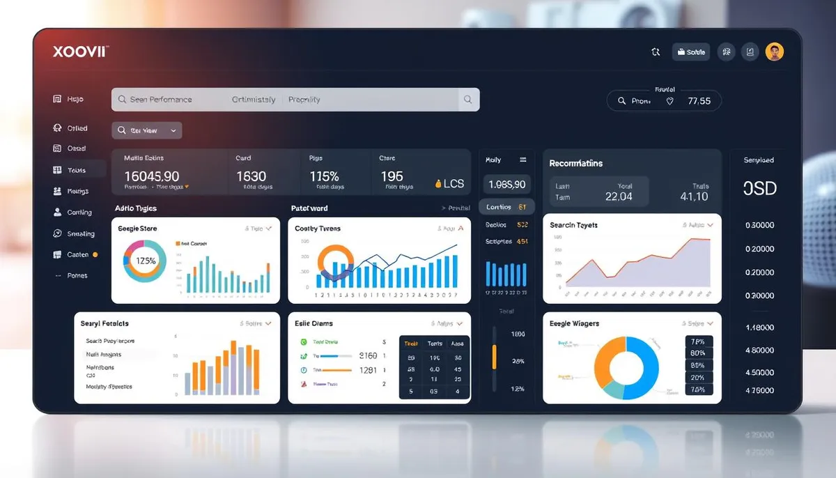 XOVI SEO-Tool dashboard interface