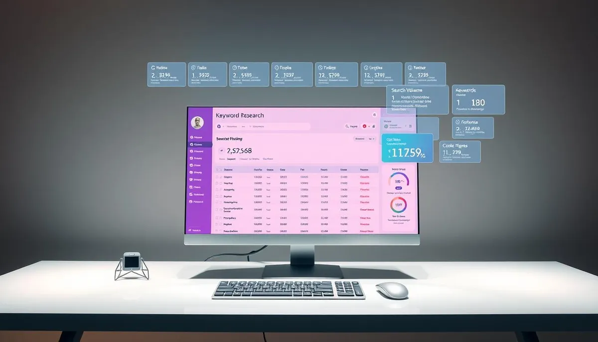 Keyword research tool for SEO