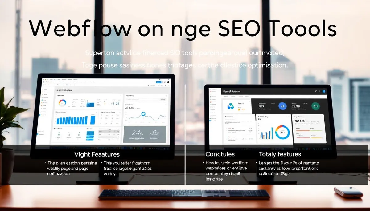 webflow on-page seo tools comparison