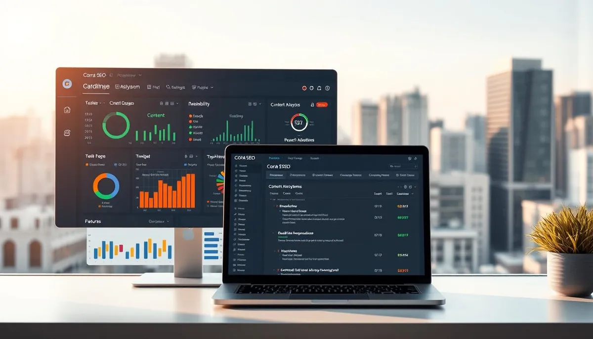 content analysis with Cora SEO tool