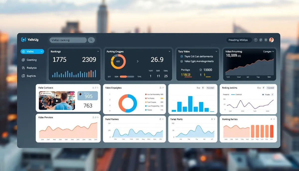 video ranking software features dashboard