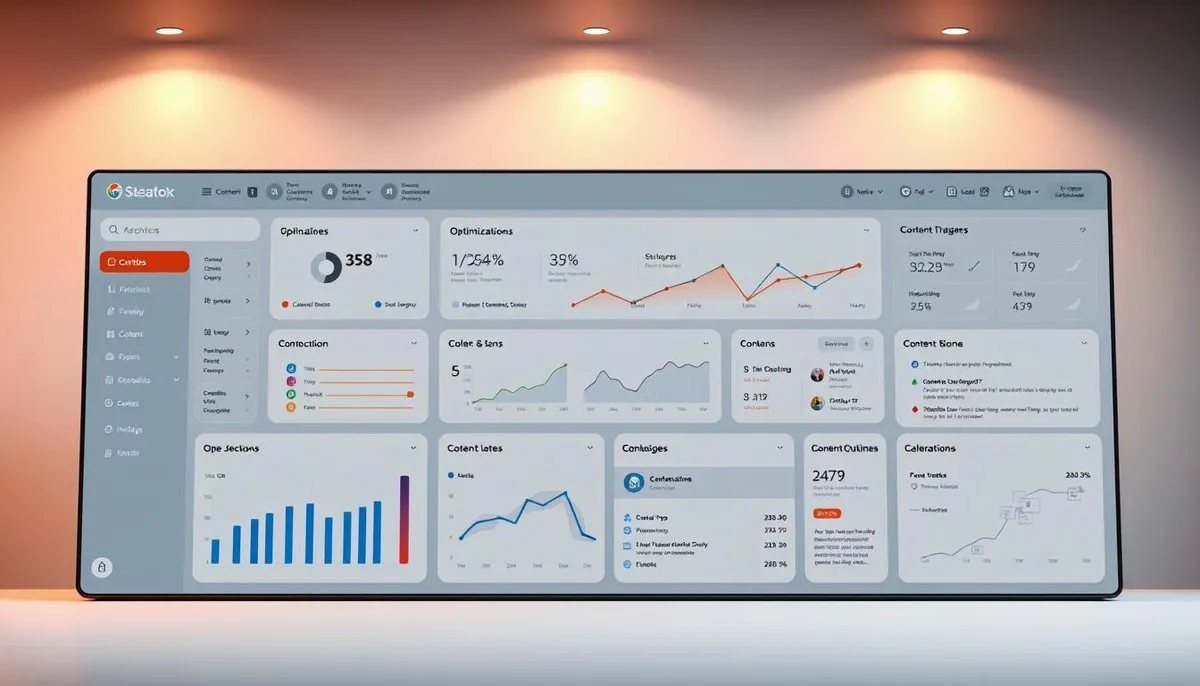 advanced content optimizer dashboard