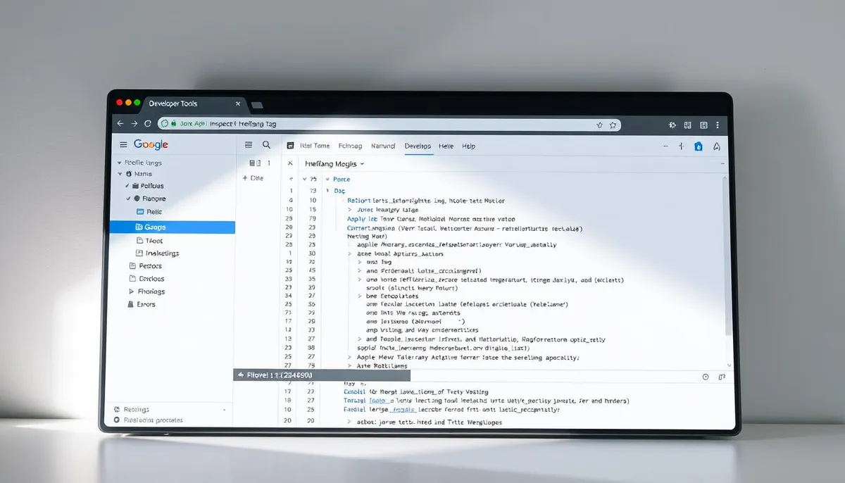 browser developer tools for hreflang check