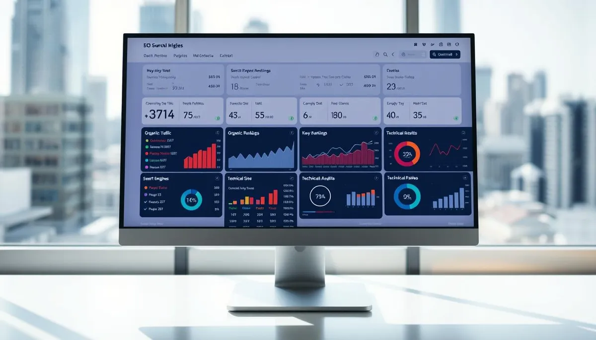 comprehensive seo analysis dashboard