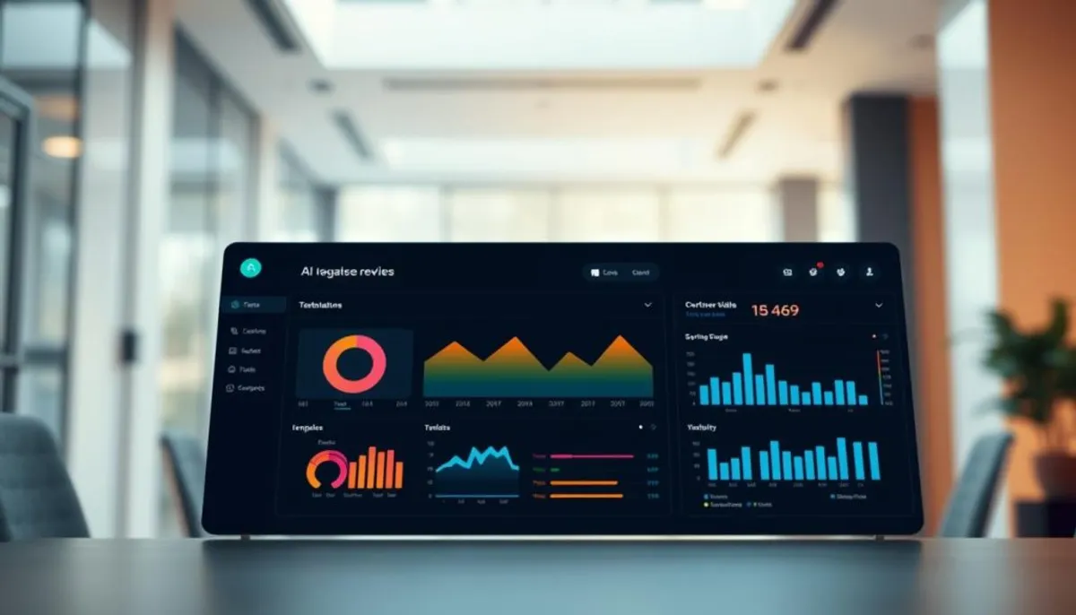 ai performance review generator customizable templates dashboard