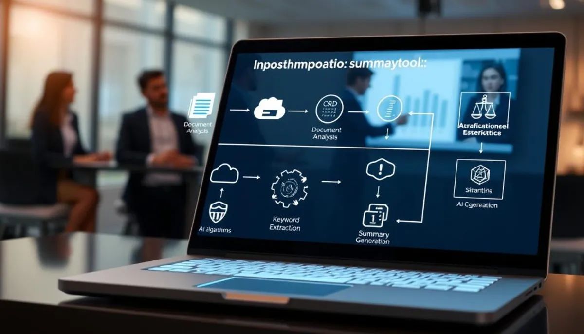 automated deposition summary tool workflow visualization