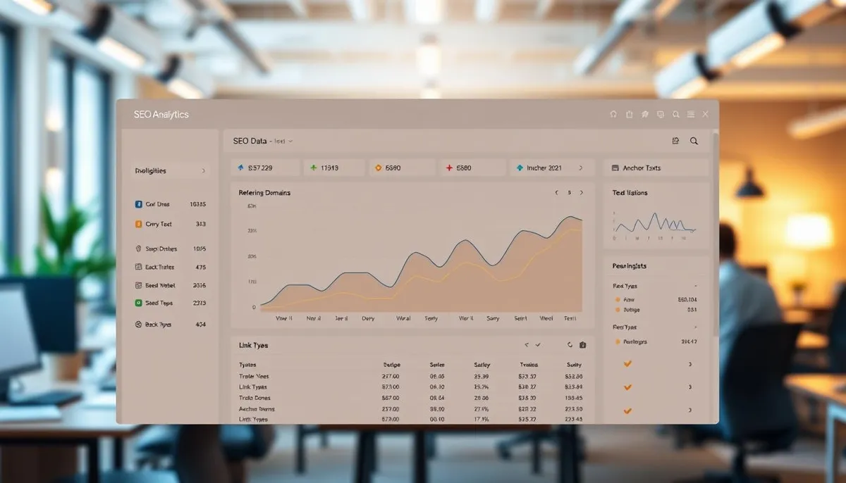 SEO backlink analysis tool