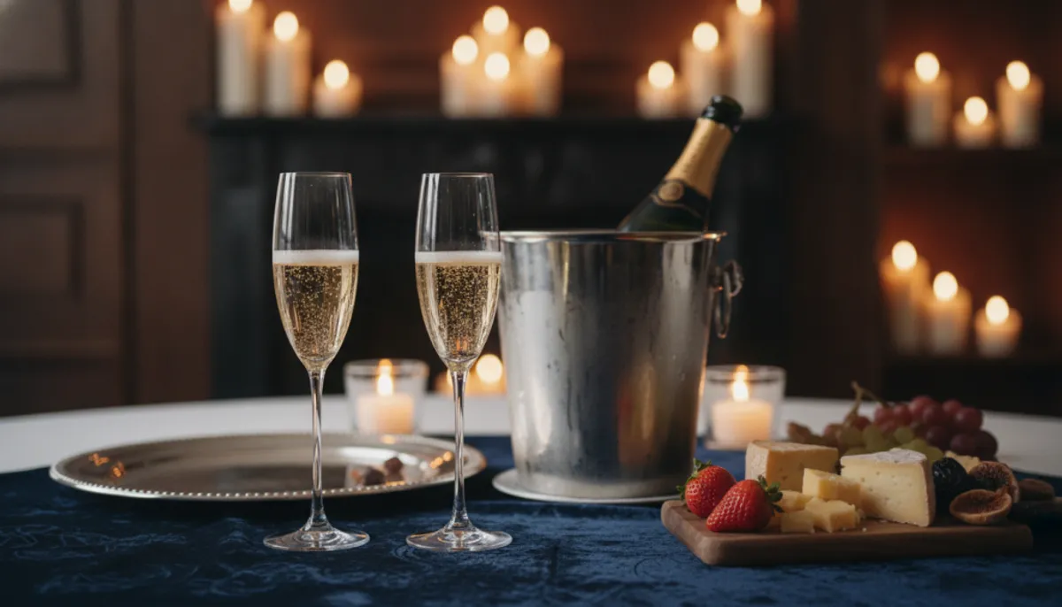 best practices for serving prestige cuvée