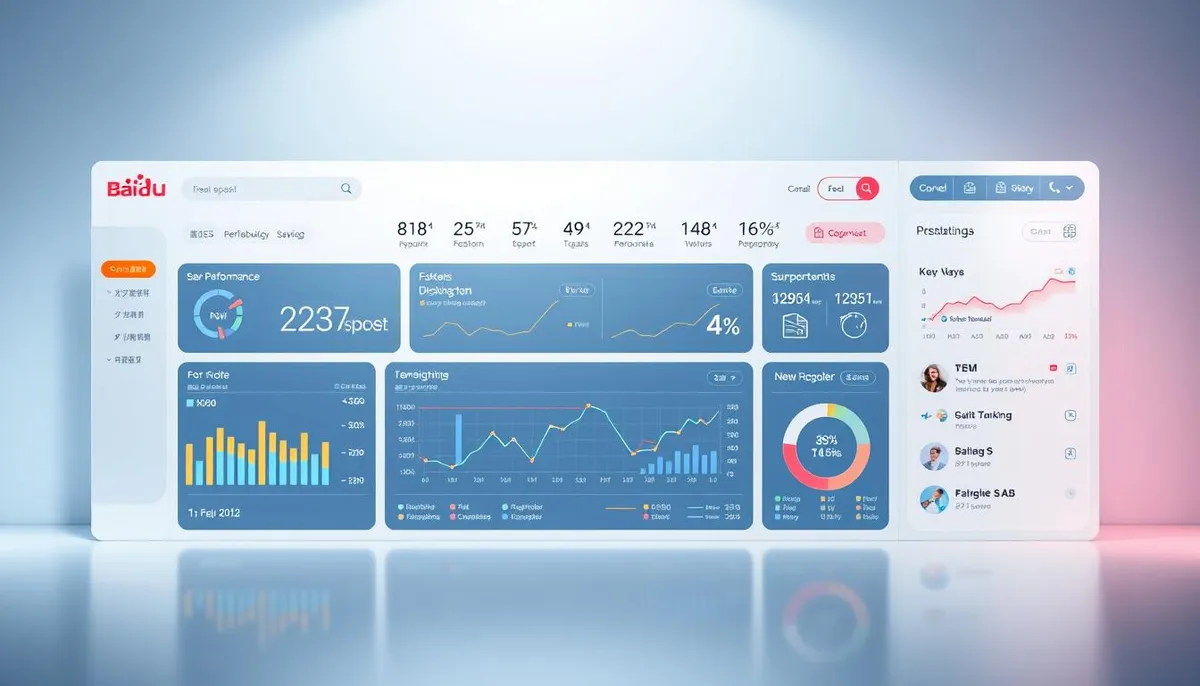 baidu seo tool dashboard
