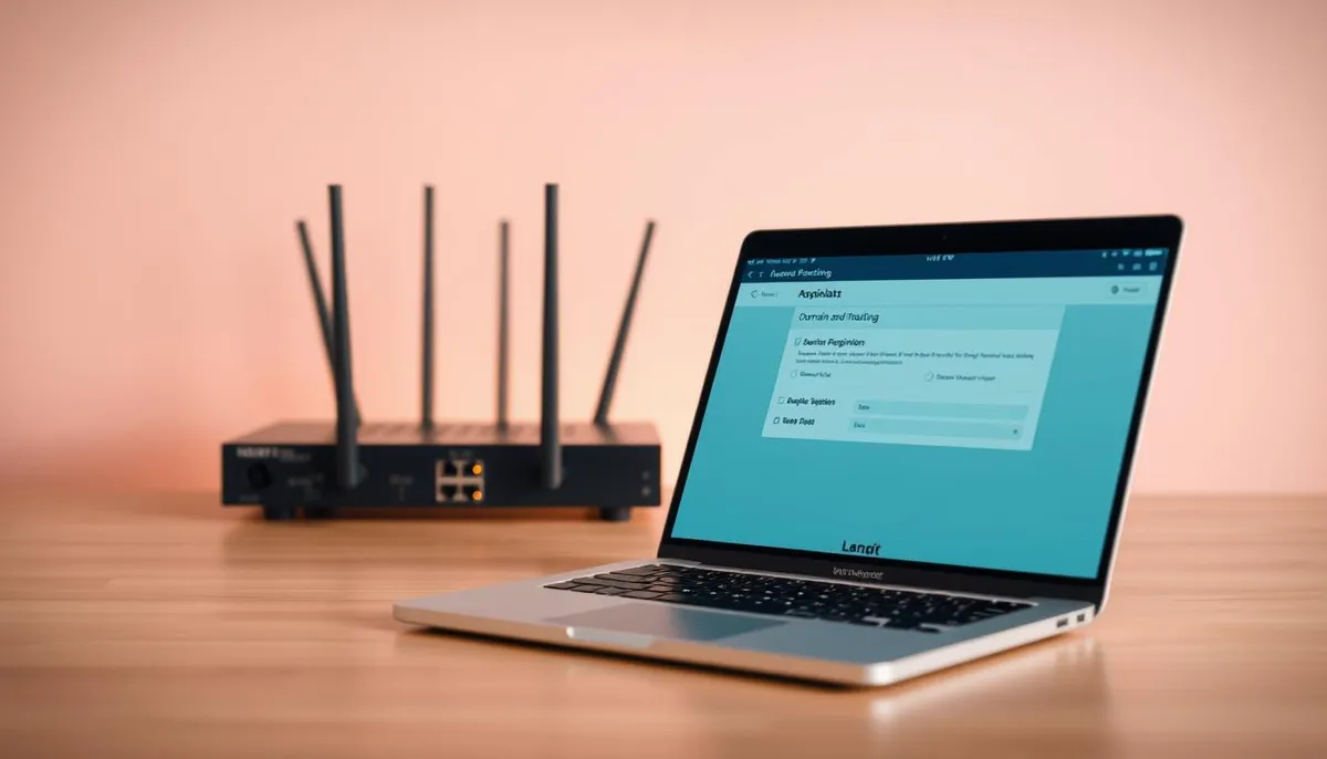 domain and hosting setup
