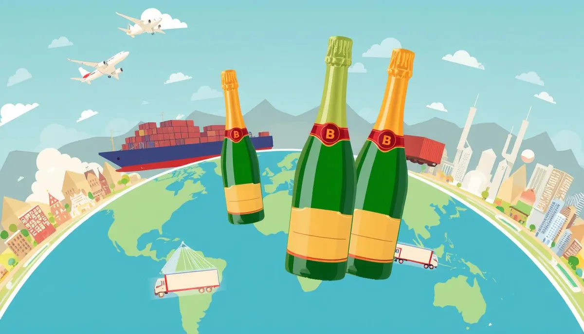 champagne export services