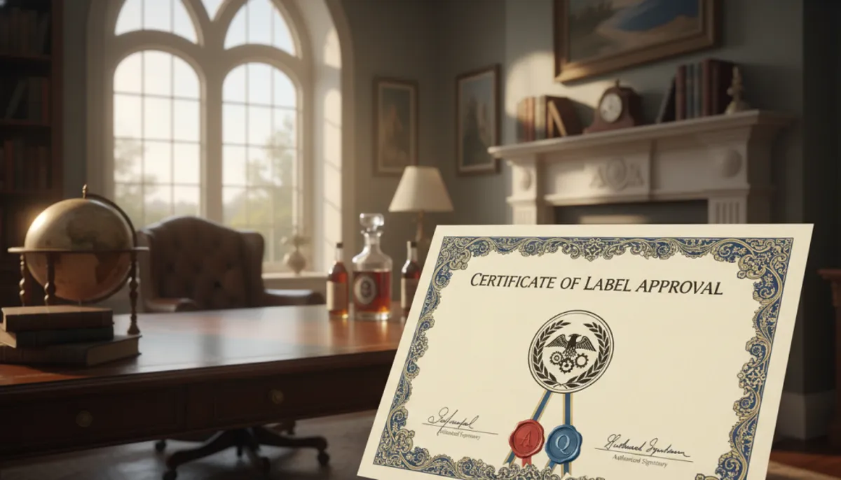 Certificate of Label Approval Certificate of Label Approval