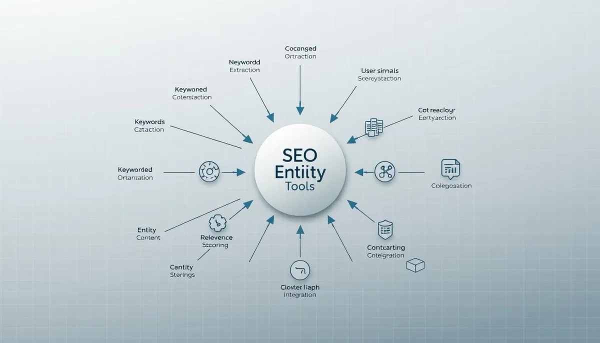 seo entity optimization diagram
