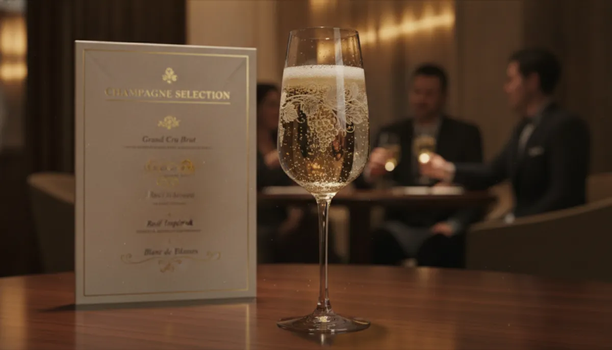 champagne by the glass margins