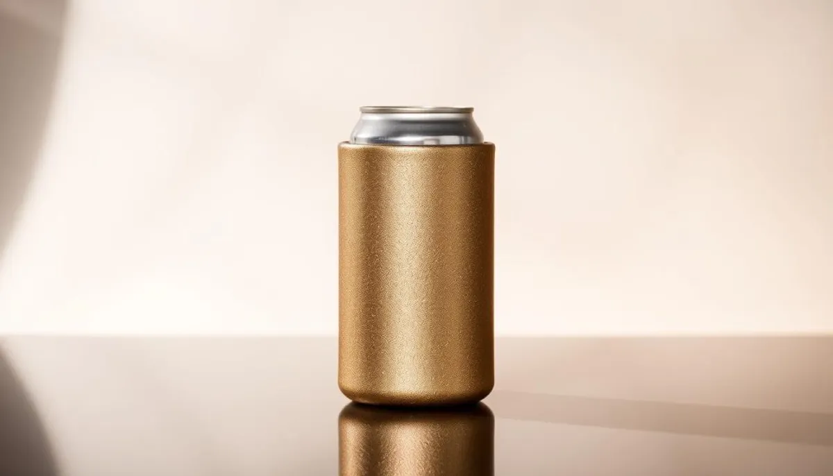 champagne can koozie
