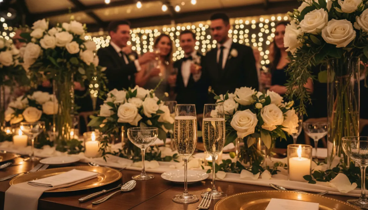 champagne wedding