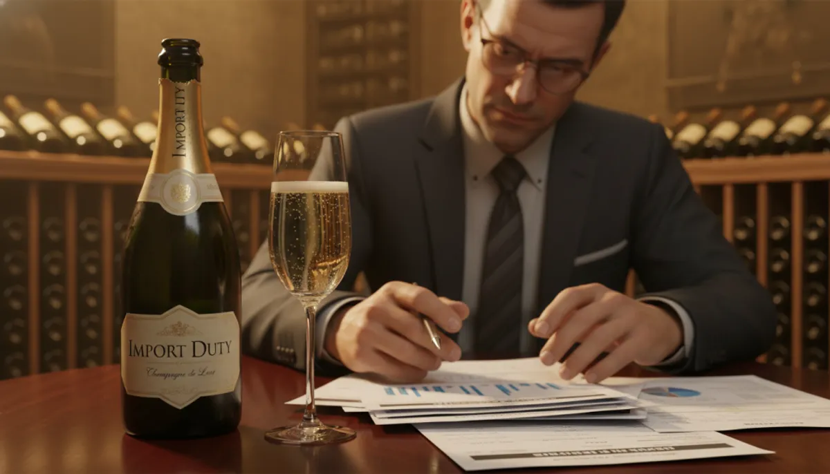duty on champagne import duty on champagne import
