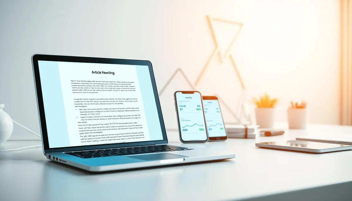 content optimization with article rewriter