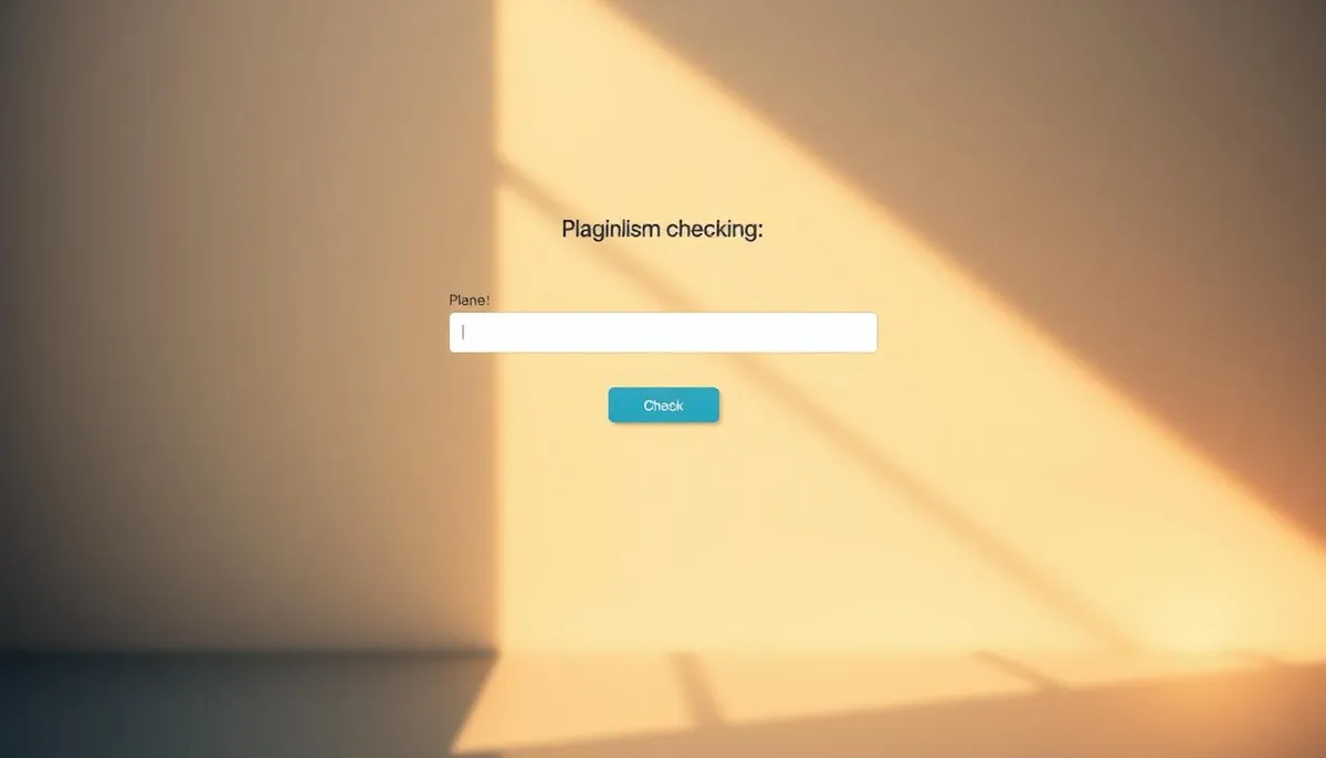 simple seo tools plagiarism checker interface