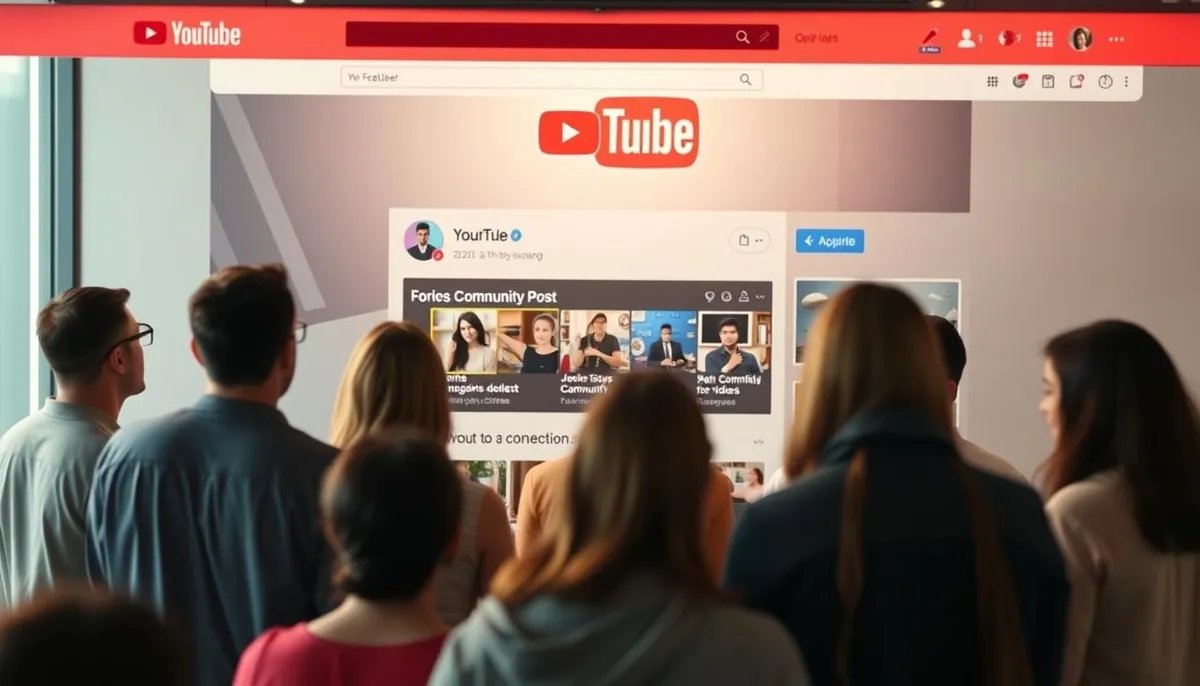 YouTube Community Tab backlink opportunities