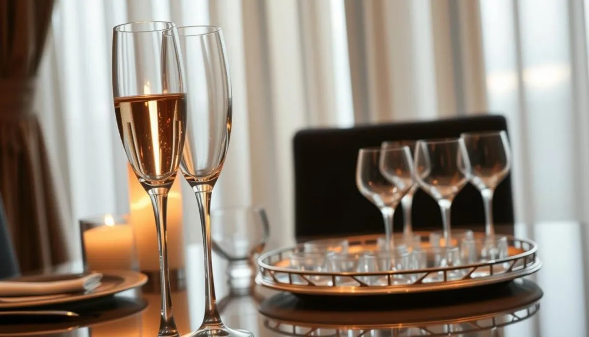 Elegant drinkware for sophisticated entertaining Elegant drinkware for sophisticated entertaining