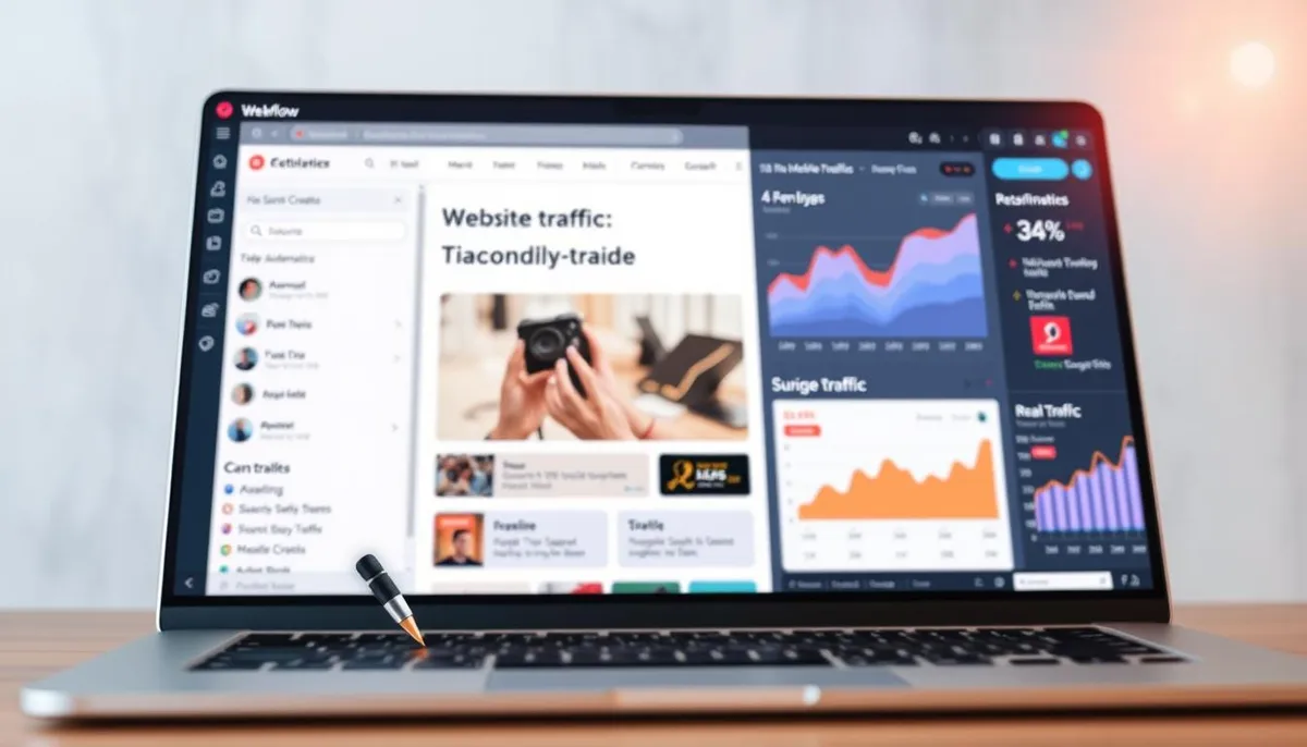 webflow seo optimization automated content creation