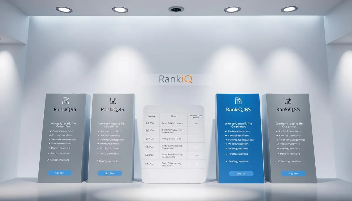 RankIQ pricing plans