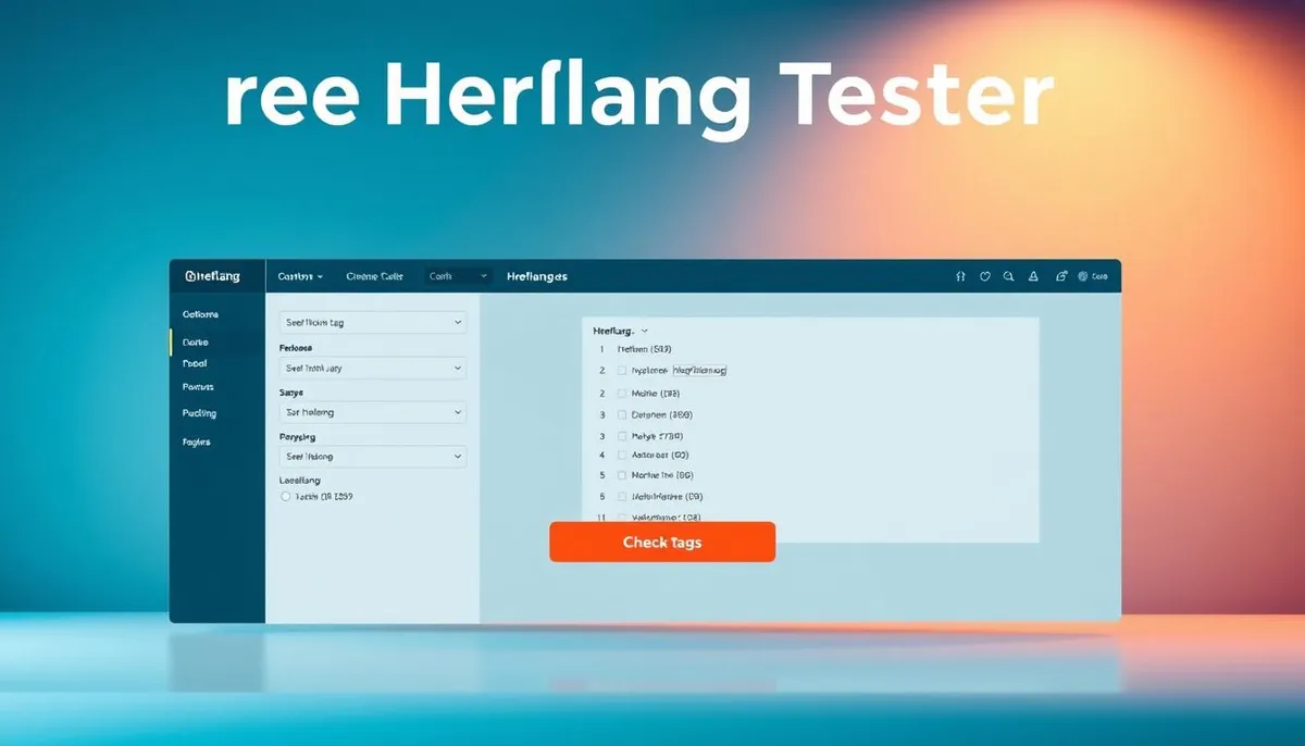hreflang tester tool interface