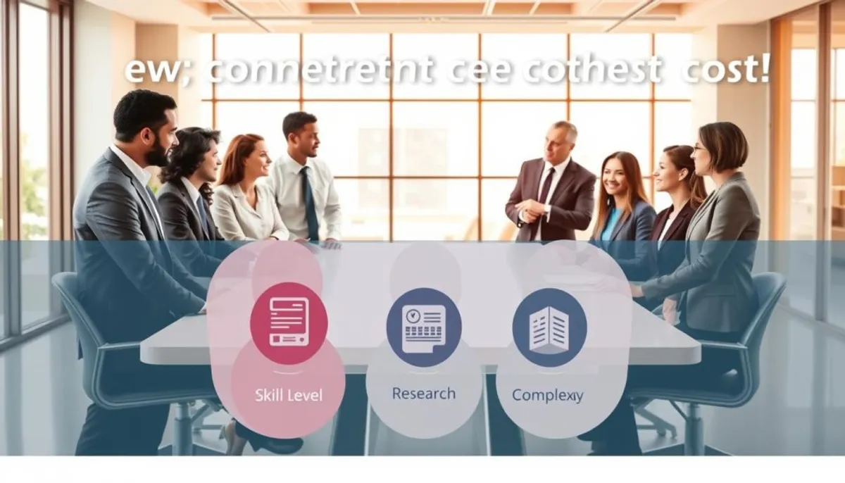 factors affecting web content creation cost