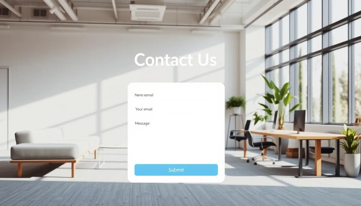 contact page optimization
